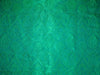 BROCADE JACQUARD FABRIC DEEP OCEANIC BLUEISH GREEN &amp; EMERALD GREEN