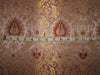 Silk Brocade fabric soft lilac x metallic gold color 44" wide BRO744B[2]