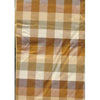 Silk taffeta plaids~rust/brown/ivory 54&quot; wide