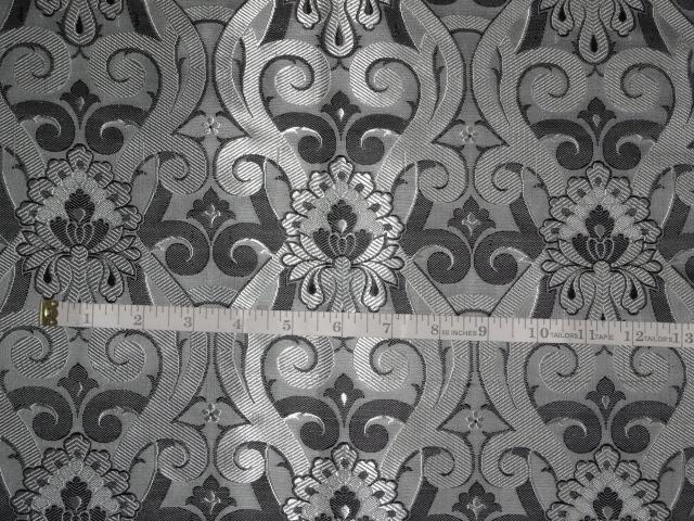 BROCADE FABRIC IVORY,GREY,BLACK