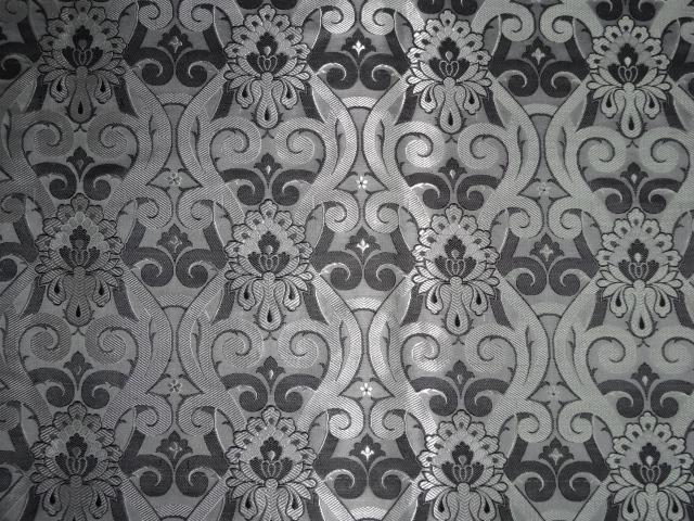 BROCADE FABRIC IVORY,GREY,BLACK