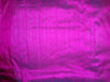 100% PURE SILK DUPIONI FABRIC MAGENTA PINK colour 54&quot; wide WITH SLUBS*
