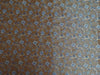 BROCADE FABRIC MUSTERED BROWN,BLUE WITH GOLD COLOR