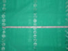 COTTON VOILE FABRIC~EMBROIDERY-5 YARDS-44&quot;GREEN