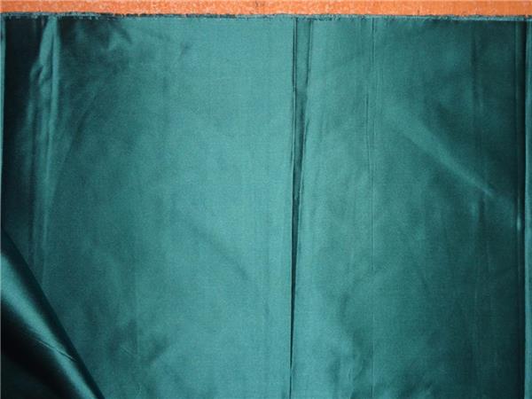 66 momme 100% silk dutchess satin fabric bottle green color