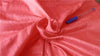 100% PURE SILK DUPIONI FABRIC FUSCIA PINK colour 44&quot; wide WITH SLUBS*MM57[4]
