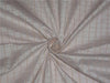 100% silk dupioni ivory x cream color waffle plaids fabric 44" wide DUP#C80[3]