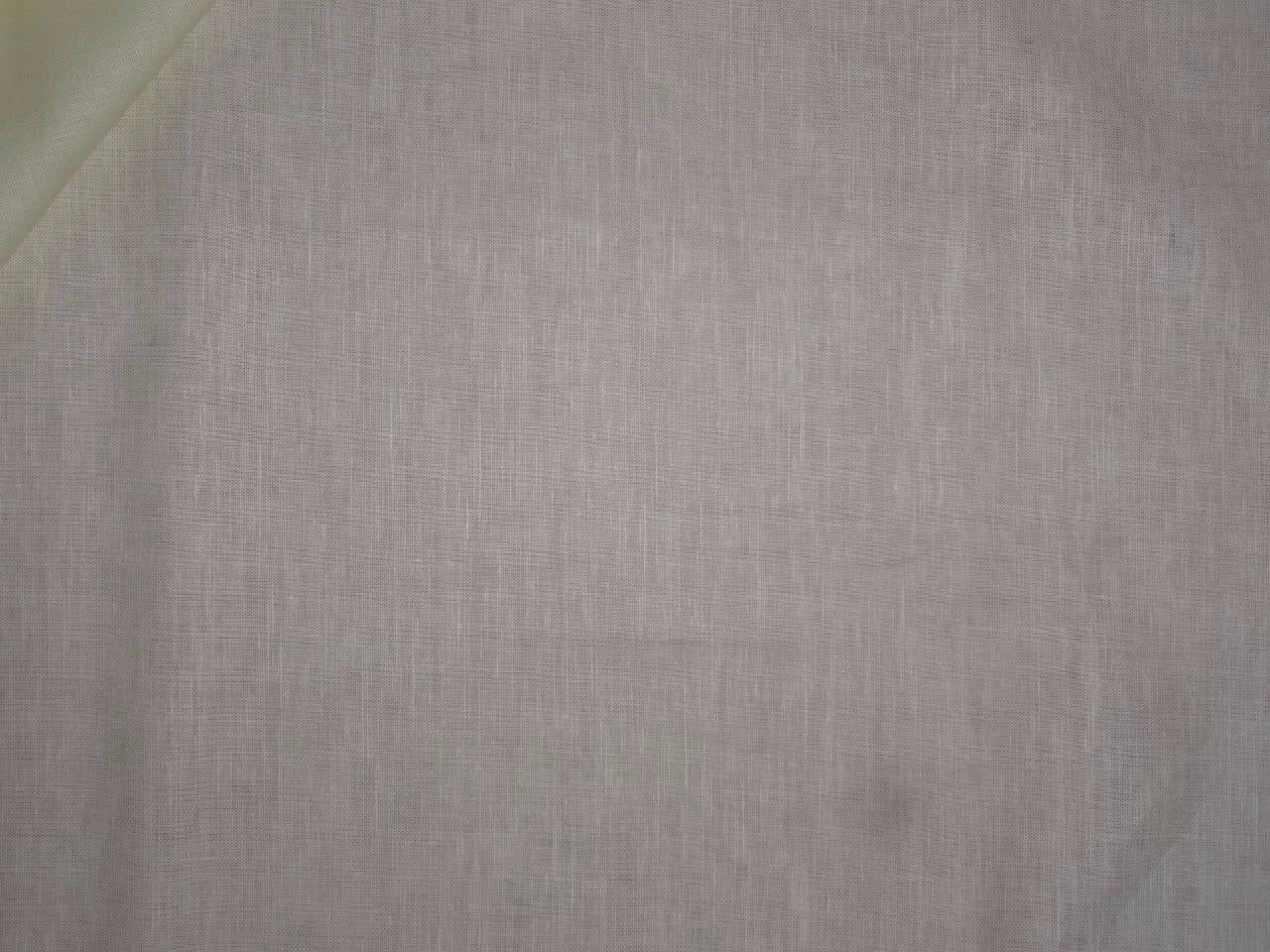 LINEN/ COTTON /LYOCELL FABRIC 58 INCH WIDE YELLOW COLOR