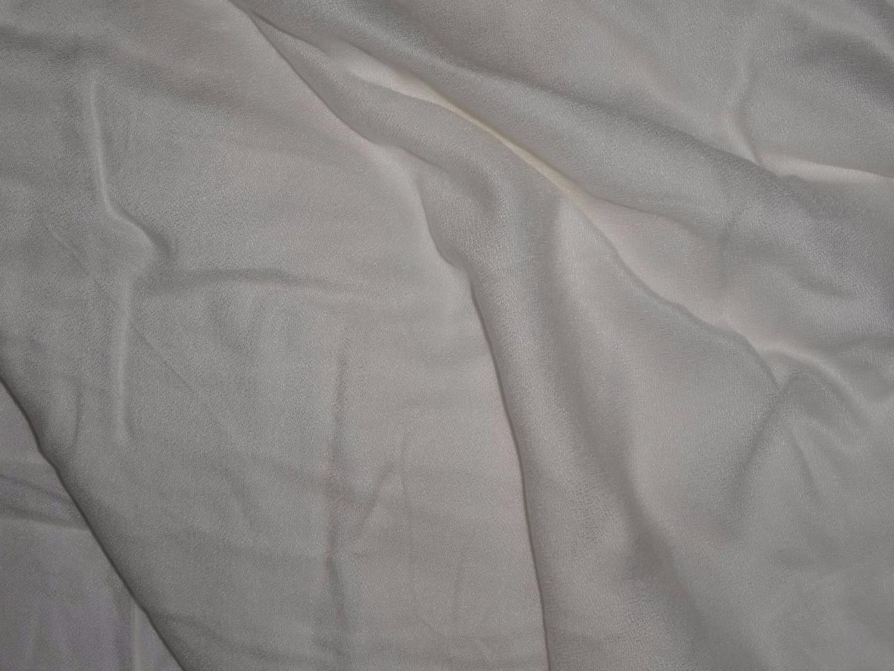 viscose moss crepe fabric ivory colour 54&quot; wide