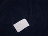 PURE SILK CREPE FABRIC 44&quot; NAVY BLUE
