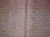 BROCADE PASTEL PEACHY PINK X SILVER COLOR 44&quot;INCH