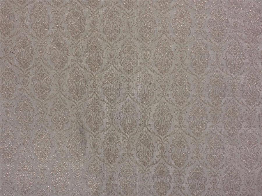 brocade fabric cream x metallic gold color 44" WIDE BRO451[3]