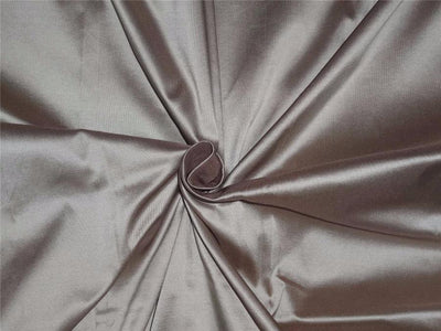 100% Pure Silk Taffeta Fabric Light Taupe 60&quot;TAF277[6]