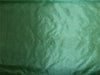 tassar spun feel silk fabric green x yellow -handloom woven 44&quot; wide