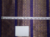 BROCADE~WIDTH 65 ~ INK PURPLE X METALLIC GOLD COLOUR ~ 1.85 mtr single length fabric
