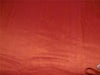 100% PURE SILK DUPION FABRIC ORANGE X PINK colour 44 wide WITH SLUBS MM39[3]