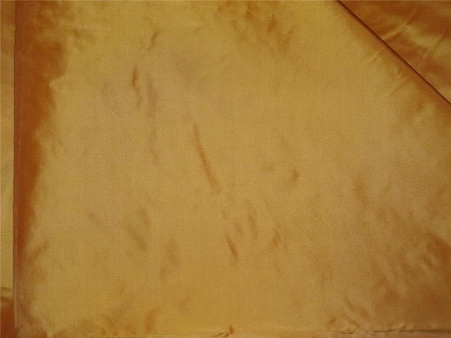 100% pure silk taffeta fabric orange x yellow color 54" wide TAF263