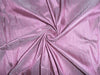 100% PURE SILK DUPION FABRIC ONION PINK X IVORY colour 54&quot; wide WITH SLUBS