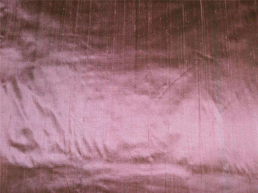 100% PURE SILK DUPION FABRIC PINK X GREEN colour 54&quot; wide WITH SLUBS MM54[1]