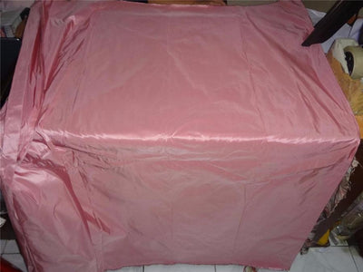 100% PURE SILK TAFFETA FABRIC MISTY PINK 54&quot;wide Taf#266