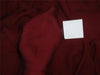 SILK DOUBLE GEORGETTE FABRIC 54" WIDE MAROON COLOR*