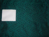 Brocade fabric Green X Black Color 44&quot;