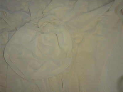 SILK GEORGETTE 54&quot; WIDE~LEMON GREEN COLOR 60 GRAMS
