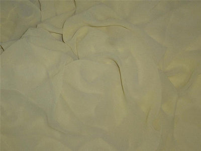 SILK GEORGETTE 54&quot; WIDE~LEMON GREEN COLOR 60 GRAMS