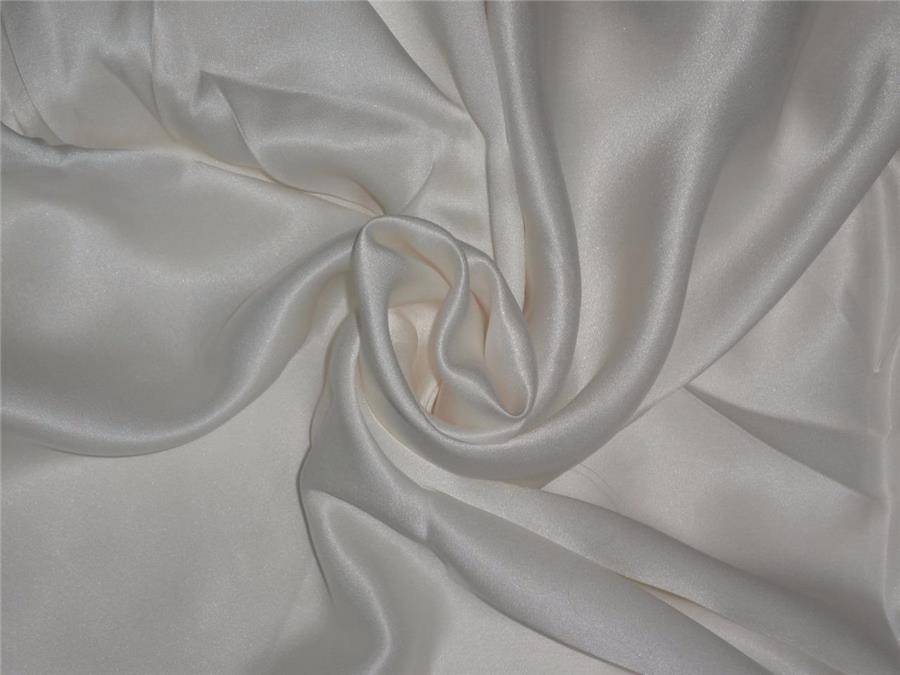 silk crepe dress material White Silk Crepe de Chine