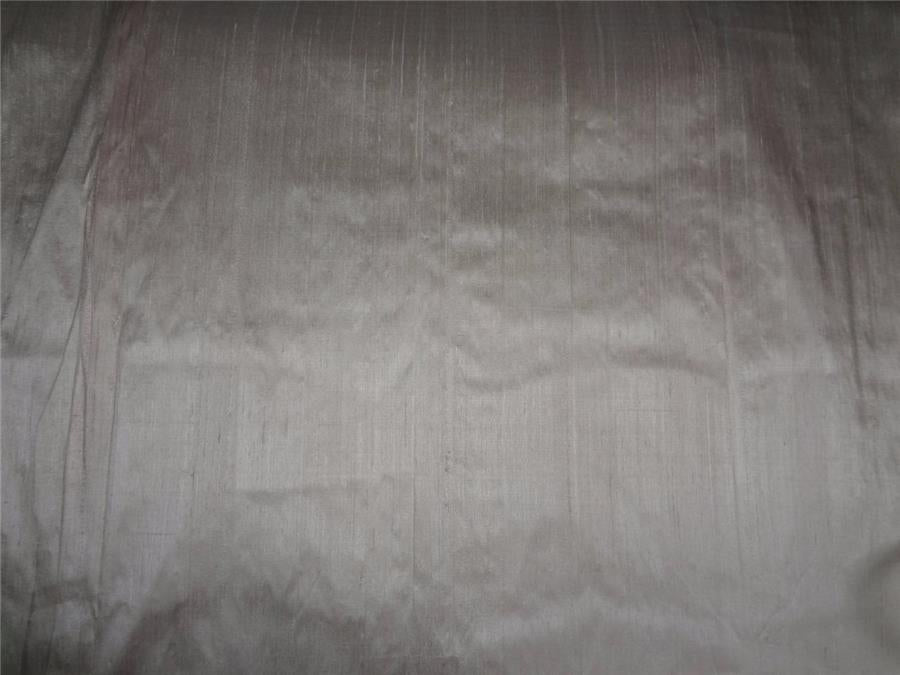 100% PURE SILK DUPIONI FABRIC CREAM 54&quot; WITH SLUBS*