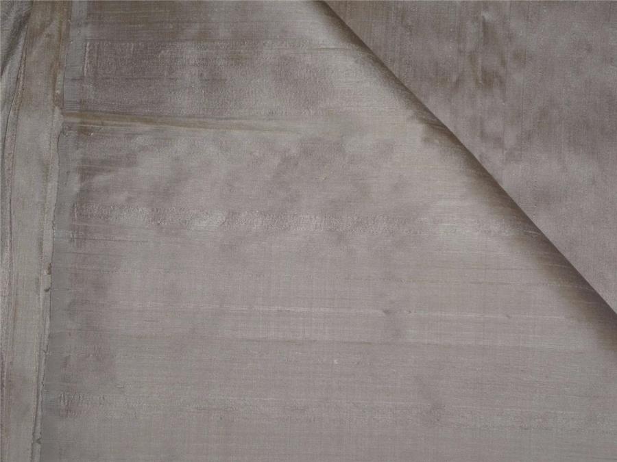 100% PURE SILK DUPIONI FABRIC CREAM 54&quot; WITH SLUBS*