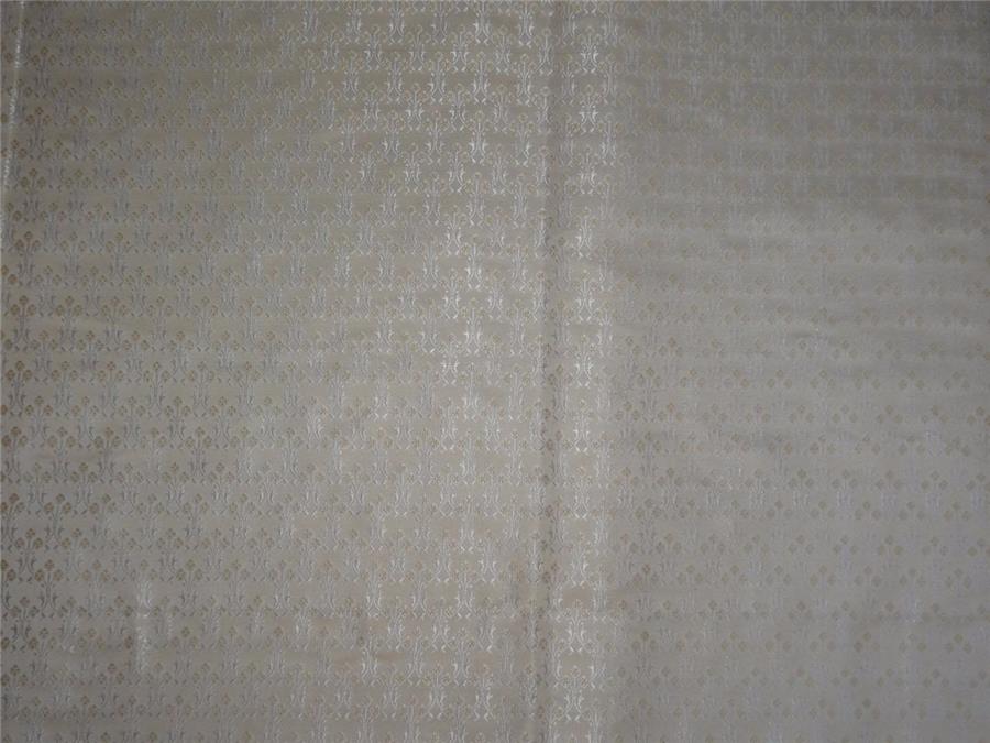 Brocade fabric Butter Cream Color 44" – Puresilks.us Brocade fabric Butter Cream Color 44" – Puresilks.us
