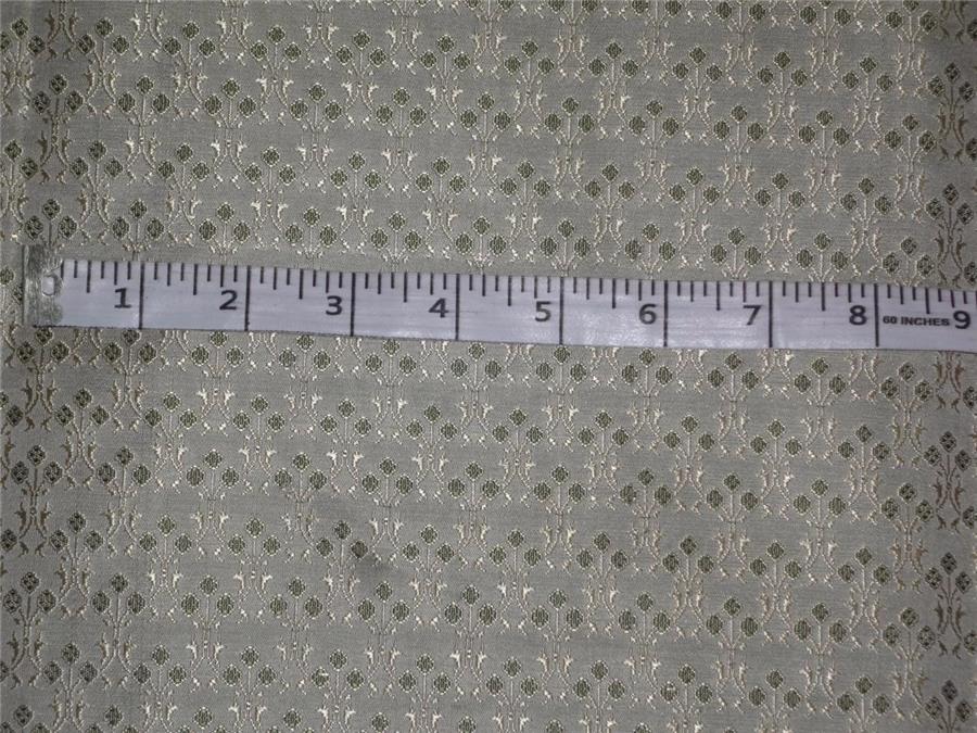 Brocade fabric Dusty Olive Green Color 44&quot;