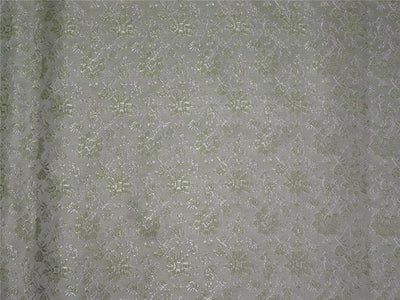 Brocade fabric Pistachio Green Color 44&quot;BRO467[1]