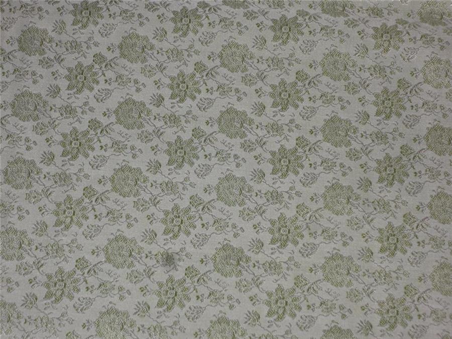 Brocade fabric Pistachio Green Color 44&quot;BRO467[1]