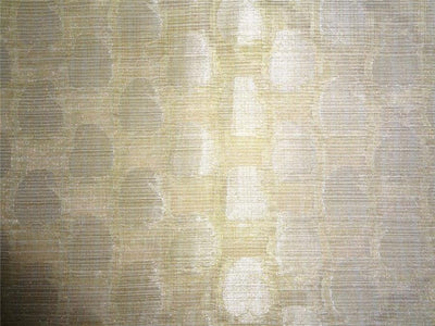 BROCADE FABRIC YELLOW 44&quot;CUT PCS 2.90 YRD