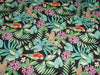 POLY CREPE SUMMER COOL FABRIC JUNGLE PRINT 44&quot;