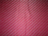 SILK BROCADE FABRIC SILVER,RED X PINK COLOR 44&quot;INCH