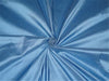 100% Pure SILK Dupioni FABRIC Icy Blue color 54" wide DUP170[4]