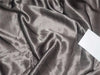 100% PURE SILK SATIN FABRIC 80 GRAMS TAUPE colour 44&quot; wide