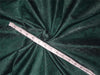 SILK BROCADE FABRIC PINE GREEN COLOR 44&quot;INCH