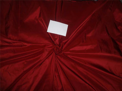 100% pure silk taffeta fabric burgundy colour 30 mmTAF269 54&quot; wide