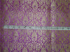 Heavy Silk Brocade Fabric Pink X Metallic Gold Color 36" WIDE BRO513[2]