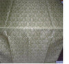 Heavy Silk Brocade Fabric Light Green X Metallic Gold Color 36" WIDE BRO513[4]