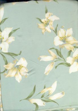 Exclusive~japanese satin printed fabric 44 - The Fabric Factory