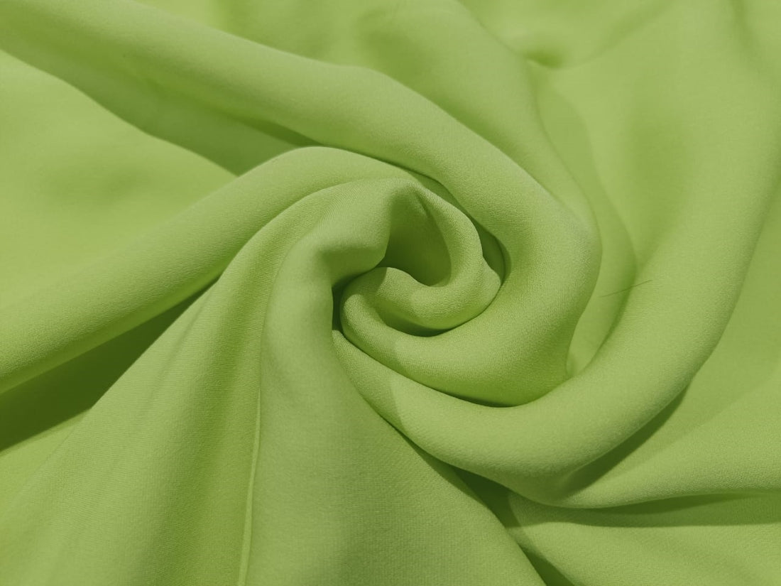 100% Silk Georgette Fabric 54" wide 23.81mm/90grams available in five colors