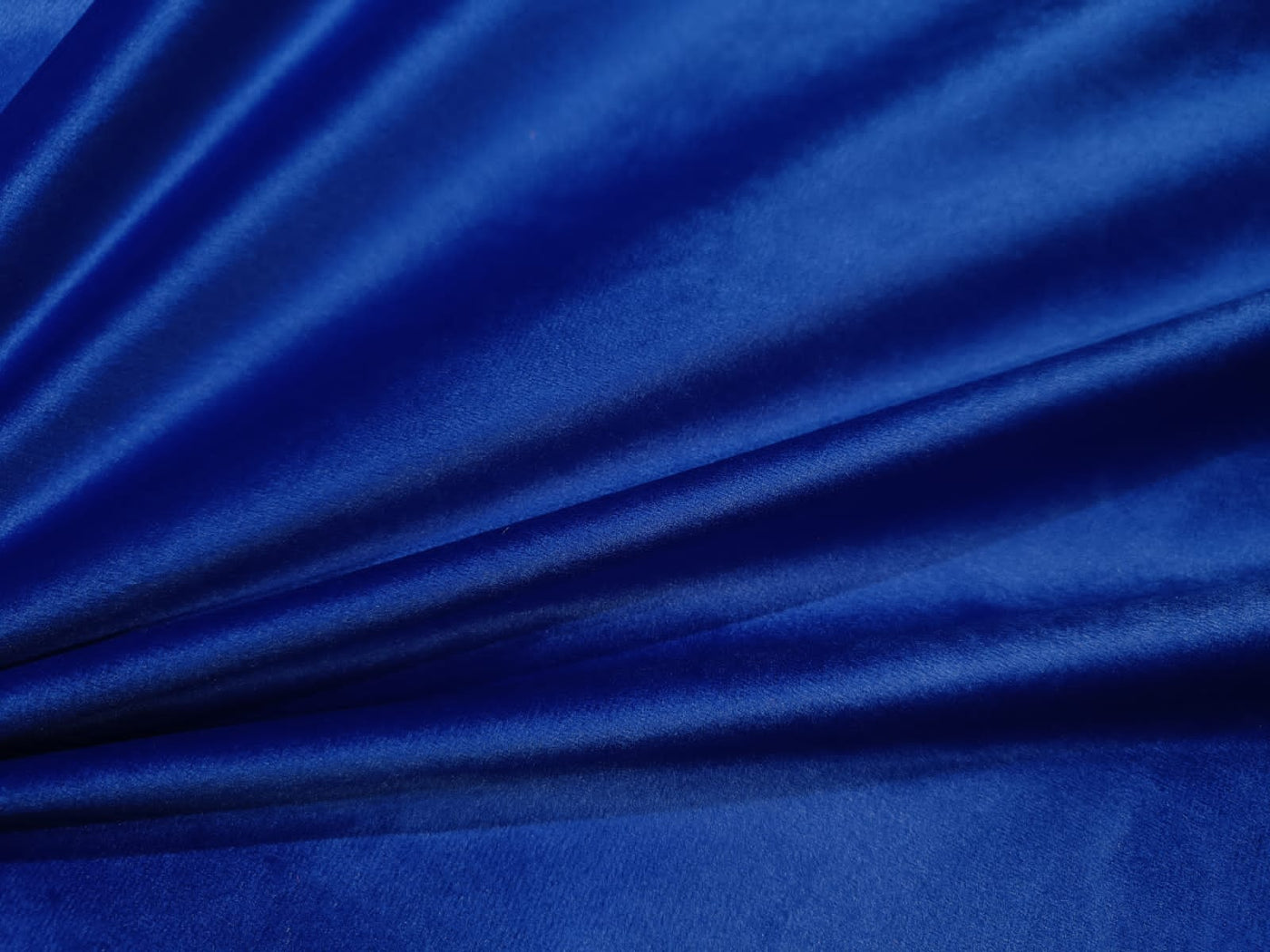 ITALIAN VELVET High Quality Fabric 56" wide available in three colors [ white,royal blue,navy]