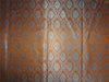 Silk Brocade Fabric Orange x Blue Color 44" WIDE BRO521[1]