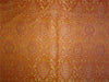 Silk Brocade Fabric Orange, Pink x Yellow Color 44" WIDE BRO521[3]