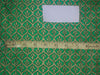 Brocade Fabric Rich Green x Gold Color 48" WIDE BRO525[3]